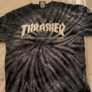Thrasher tie dye tee